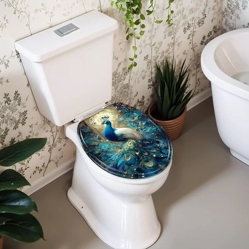 Round Resin Toilet Seat Featuring Adjustable Hinges And A Super Sturdy Design Perfect For Standard Bathroom Remodels That Are Hella Tough And A Total Game Changer For Your Bath Space Today