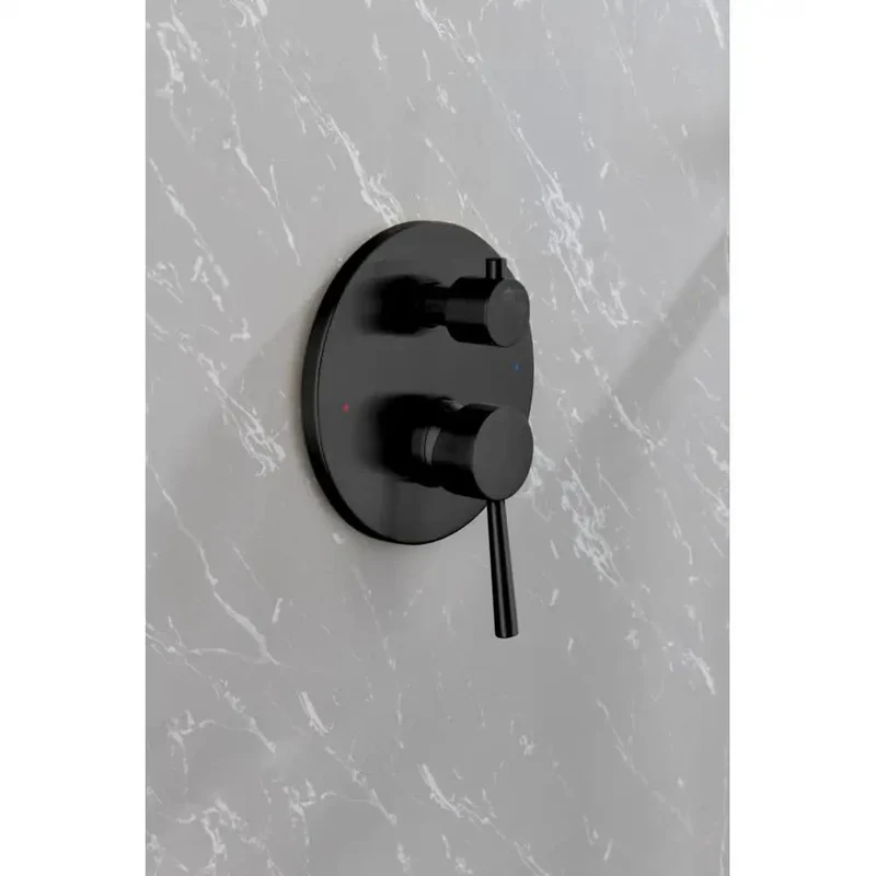 Top Rated Matte Black Shower System With A Badass Ten Inch Stainless Steel Rainfall Head And Handheld Wand Pumping Heavy Duty High Pressure Flow For Your Ultimate Bathroom Refresh
