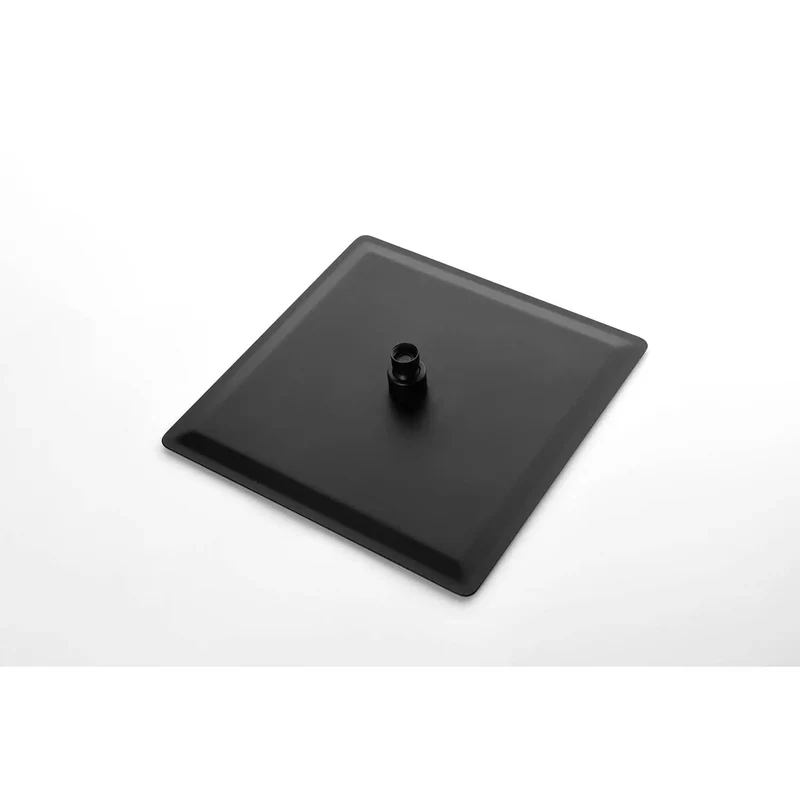 Top Tier Matte Black Shower System Combo With Wall Mounted Rainfall Head And Reliable Handheld Sprayer Built Tough With Self Cleaning Nozzles For A Game Changing Bathroom Upgrade