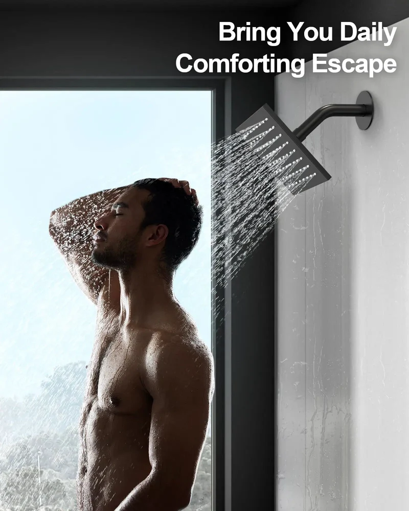 Top Shelf 12 Inch Matte Black Shower System With A Clever Digital Display That Monitors Heat And Shower Time On Its Own Features Three Smooth Spray Modes For A Ridiculously Easy Bathroom Refresh Routine