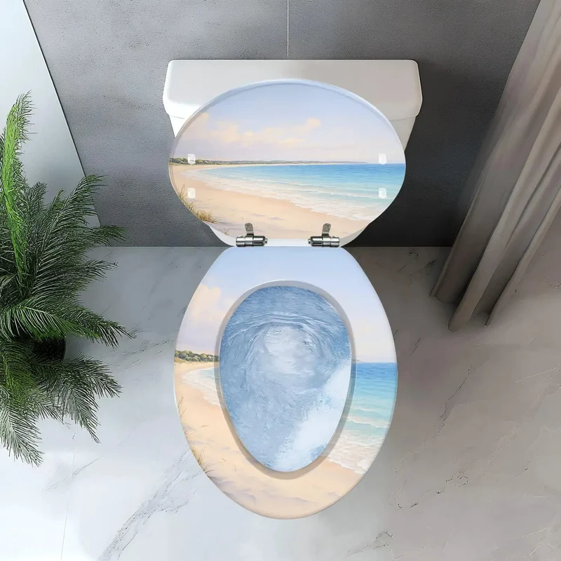 Super Sturdy Elongated Toilet Seat With Zero Hassle Setup Heavy Duty Bathroom Replacement Includes All Mounting Hardware Fits Around Every Fixture And Works Daily