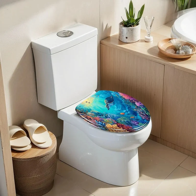 Rock Solid Elongated Toilet Seat Featuring Quiet Slow Close Lid And Precision Adjustable Hinges No Sweat Setup For Modern Home Bathrooms And Apartments