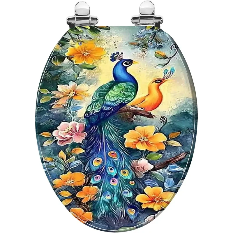 Heavy Duty Resin Elongated Toilet Seat For Bathrooms Providing Straight Up Durability Zero Fuss Assembly And Wide Tank Compatibility That Truly Fits Like A Glove While Upgrading Your Daily Restroom Experience Smoothly