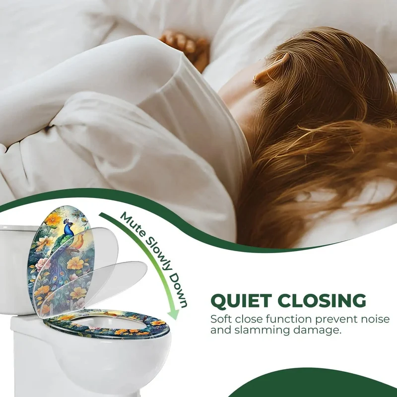 Heavy Duty Resin Elongated Toilet Seat For Bathrooms Providing Straight Up Durability Zero Fuss Assembly And Wide Tank Compatibility That Truly Fits Like A Glove While Upgrading Your Daily Restroom Experience Smoothly
