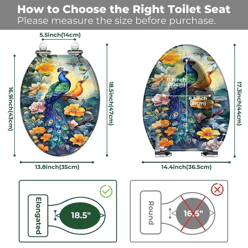 Heavy Duty Resin Elongated Toilet Seat For Bathrooms Providing Straight Up Durability Zero Fuss Assembly And Wide Tank Compatibility That Truly Fits Like A Glove While Upgrading Your Daily Restroom Experience Smoothly