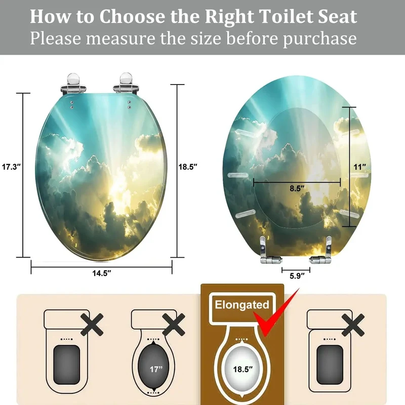 No Fuss Quick Release Elongated Toilet Seat Featuring Slick Adjustable Hinges For Skirted And Non Skirted American Standard Bathroom Fixtures Delivering A Hassle Free Smooth Install And Total Game Changing Home Upgrade