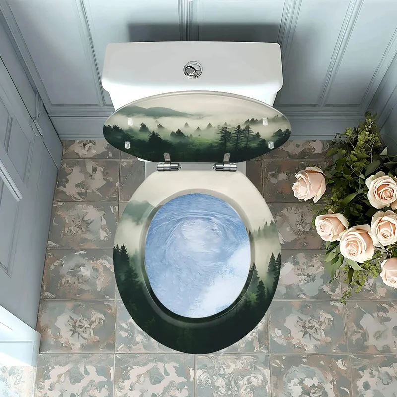 Heavy Duty Round Resin Toilet Seat For Bathroom Revamp Darn Easy Bolt Adjustment Fits Four To Seven Inch Hole Spacing Quick Snap Fit Hardware Delivers No Fuss Installation