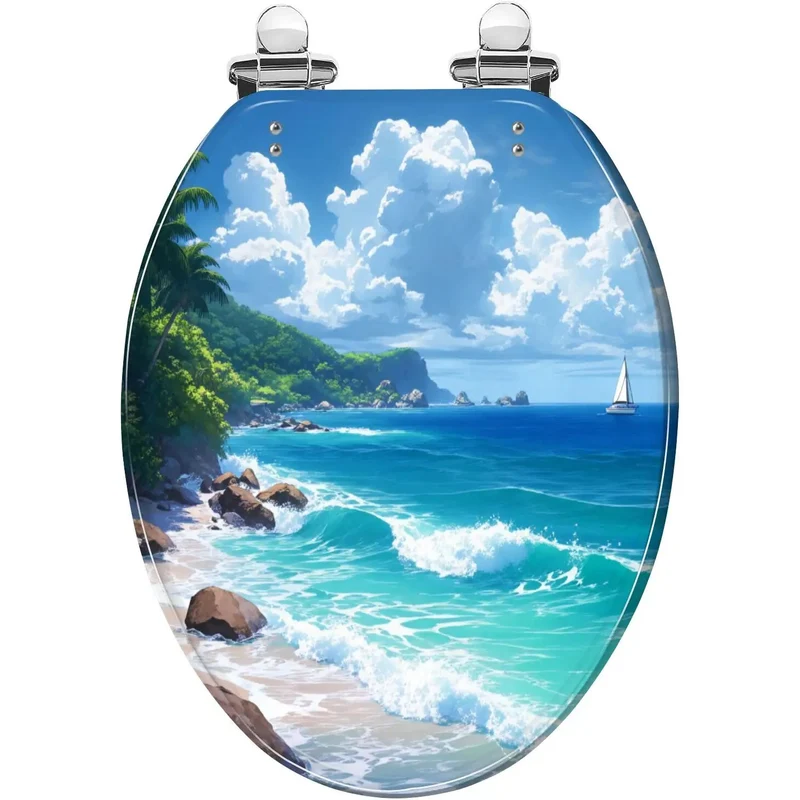 Top Tier Elongated Toilet Seat Featuring Ultra Quiet Soft Close Lids And Durable Quick Release Design For Hassle Free Maintenance Plus Universal Fit Compatible With Most Standard Home Toilets With Complete Install Kit Included