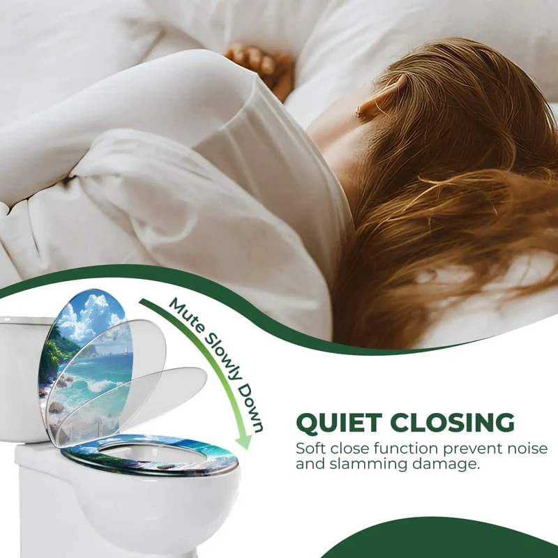 Top Tier Elongated Toilet Seat Featuring Ultra Quiet Soft Close Lids And Durable Quick Release Design For Hassle Free Maintenance Plus Universal Fit Compatible With Most Standard Home Toilets With Complete Install Kit Included