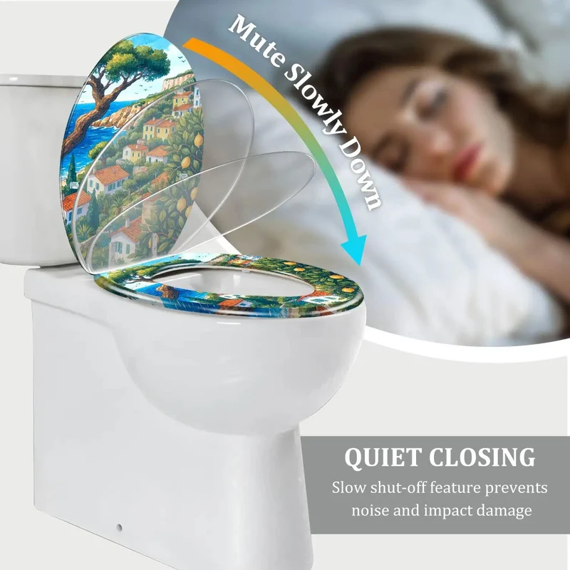 Tough As Nails Resin Elongated Toilet Seat For Bathrooms Featuring No Sweat Quick Install Hinges And Perfect Fit For American Standard Bowls Skirting Compatible Top Shelf Comfort
