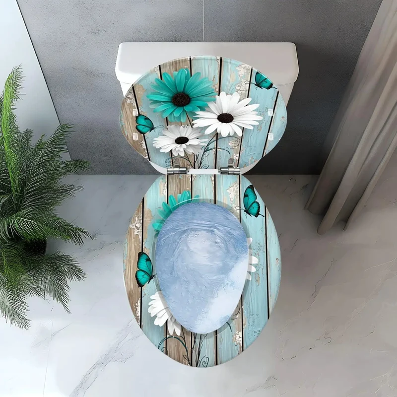 Elongated Toilet Seat With Smooth Soft Close Hinges For Farmhouse Bathrooms Heavy Duty Build Zero Fuss Install Works Just Fine On Most Long Models Chill Quiet Vibes Never Slams Hard Ever Again