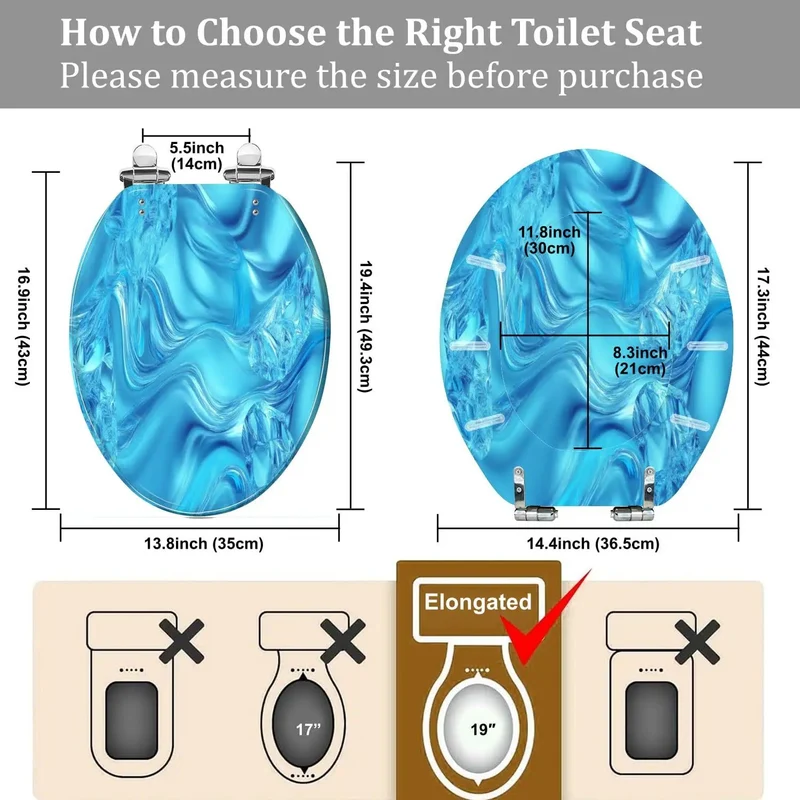 Buttery Smooth Elongated Toilet Seat With Soft Close Design And Zero Drama Universal Mounting Kit For Any Standard Bathroom Setup That Delivers Top Shelf Durability Plus Straight Up Daily Comfort