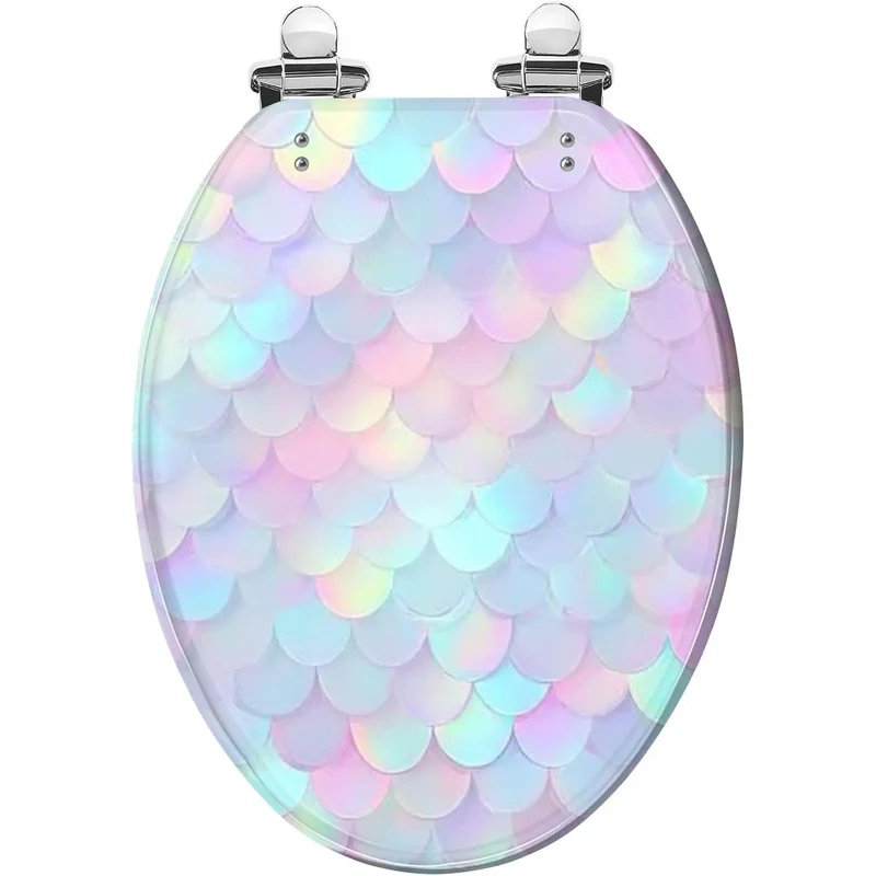 Eelongated Resin Toilet Seat For Bathroom Level Up Your Restroom Game With Ultra Smooth Comfort And Rock Durability Features Adjustable Top Mount Hinges Compatible With Skirter And Non Skirter Models Comes With Hardware For Quick Plug And Play Install