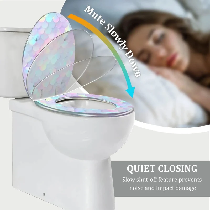 Eelongated Resin Toilet Seat For Bathroom Level Up Your Restroom Game With Ultra Smooth Comfort And Rock Durability Features Adjustable Top Mount Hinges Compatible With Skirter And Non Skirter Models Comes With Hardware For Quick Plug And Play Install
