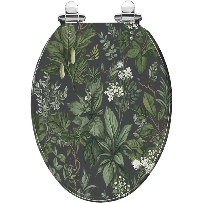 Rock Solid Elongated Resin Toilet Seat With Universal Fit For Standard Length Bathrooms Quick Release Hinge No Sweat Install Heavy Duty Bathroom Replacement With Included Hardware