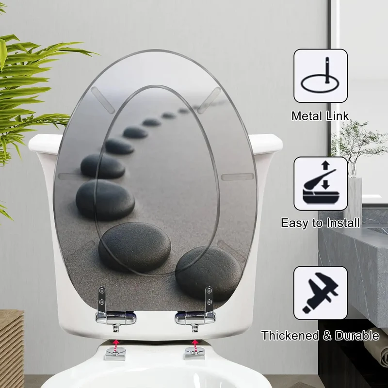 Top Shelf Slow Close Elongated Toilet Seat Featuring Adjustable Hinges For Bathroom Smooth Shutoff Heavy Duty Build No Brainer Setup Roomy Fit Daily Staple Killer Comfort Bath Upgrade