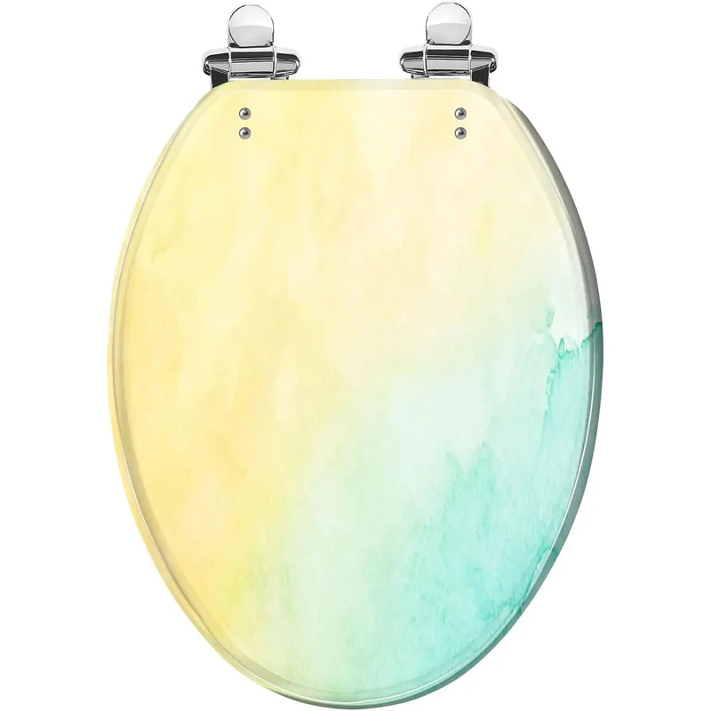 Super Smooth Elongated Toilet Seat Quiet Close Soft Fall Lid Heavy Duty Bathroom Fixture Hassle Free Install With Adjustable Hinges Fit Most American Standard Toilets No Squeak Operation Sleek Finish For Ultimate Comfort