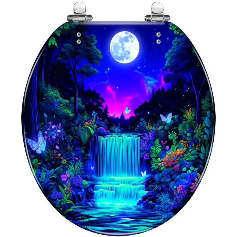 Round Resin Toilet Seat Delivering A Slick Finish And Adjustable Universal Fit For Smooth Bathroom Swaps With Hella Solid Build Quality And Pure No Sweat Mounting Setup Included