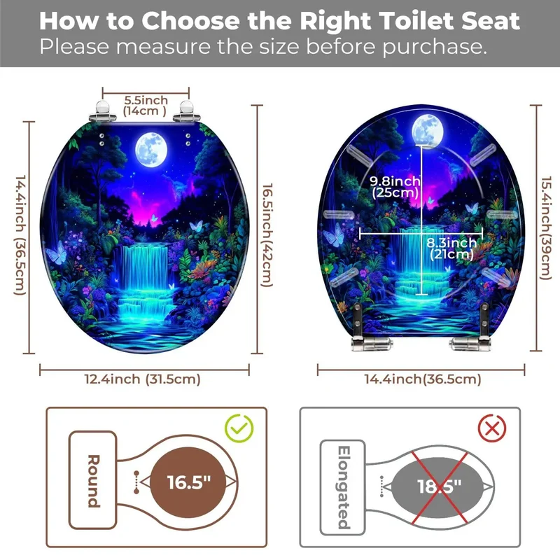 Round Resin Toilet Seat Delivering A Slick Finish And Adjustable Universal Fit For Smooth Bathroom Swaps With Hella Solid Build Quality And Pure No Sweat Mounting Setup Included