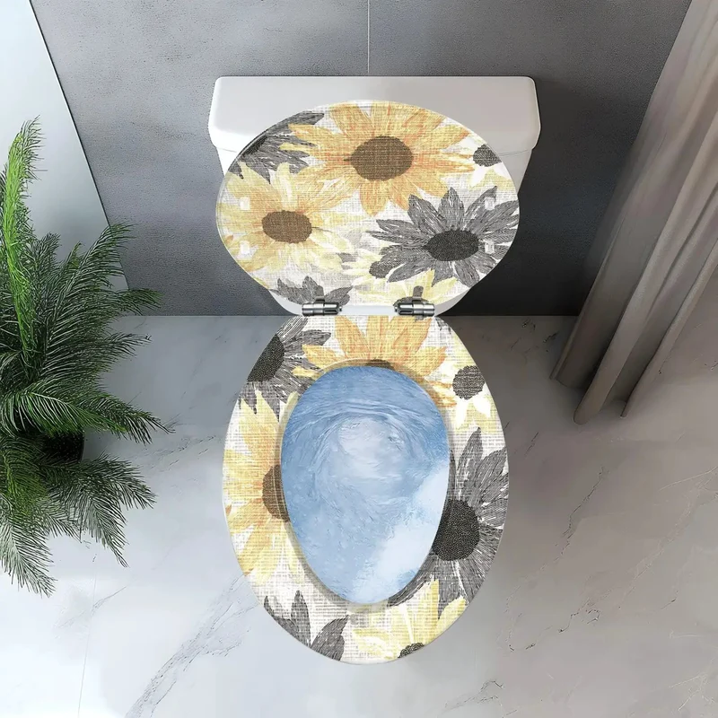 Seamless Elongated Toilet Seat For Bathroom Universal Fit Plug And Play No Fuss Install Durable Construction Smooth Finish Fits Standard Toilets 47Cm Max Includes All Necessary Hardware Simple Mounting System