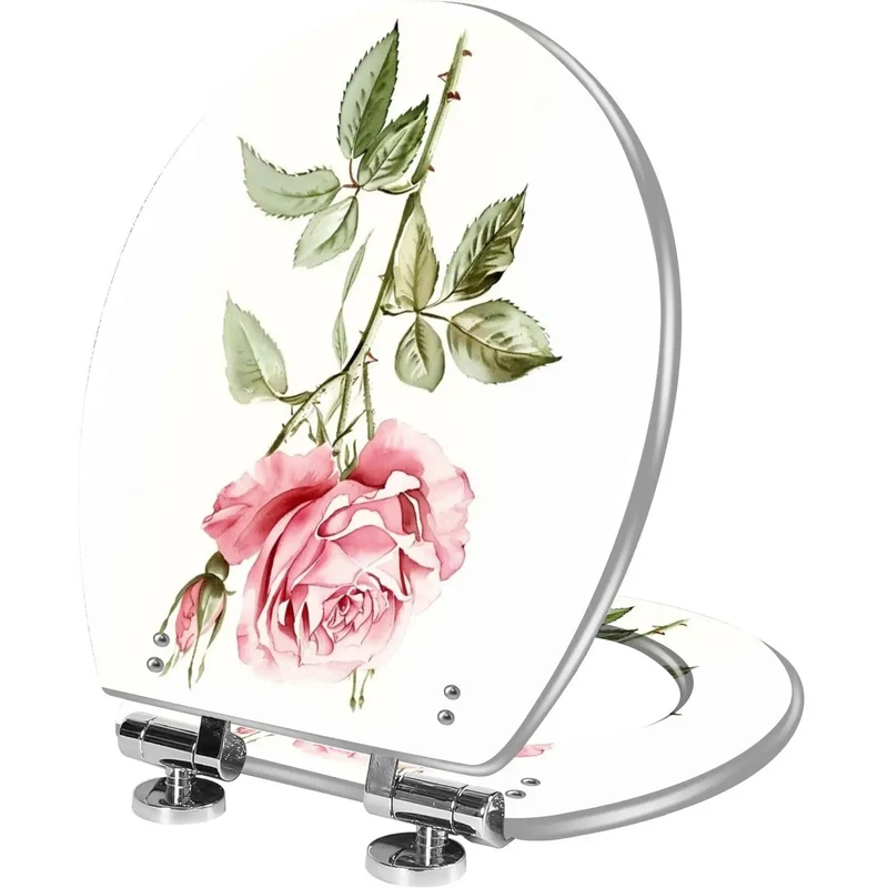 Heavy Duty Elongated Toilet Seat White Resin With Smooth Soft Close Design And Adjustable Hinges That Fit Like A Glove On American Standard Fixtures Built Tough For Zero Hassle Bathroom Upgrades