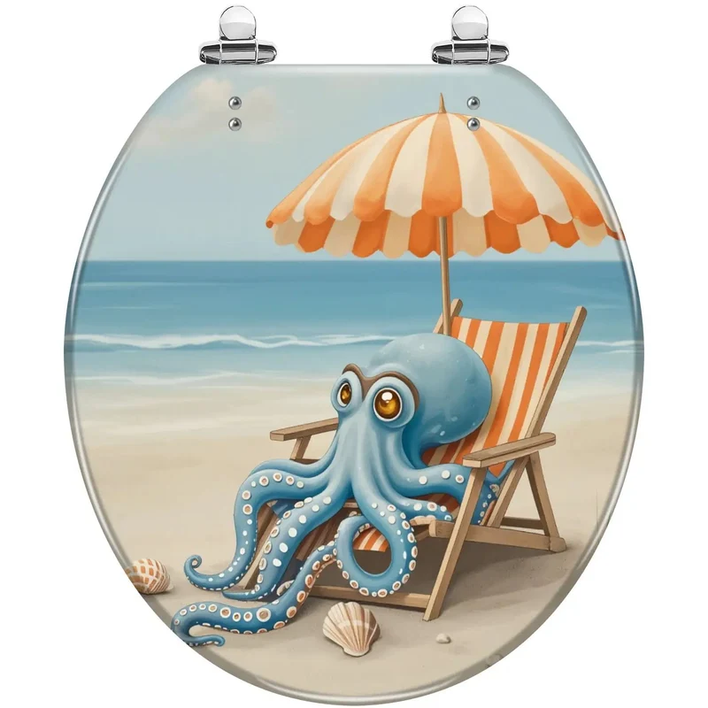Top Shelf Round Resin Toilet Seat With Universal Adjustable Mounting Bracket For Standard Bathrooms Brings Rock Solid Construction No Sweat Installation Smooth Rounded Corners And Everyday Reliable Comfort
