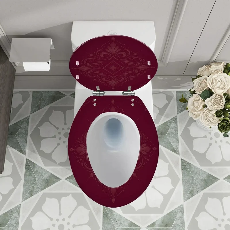 Premium Elongated Resin Toilet Seat Featuring Adjustable Hinges And Hardware For Skirted Or Standard Models Easy Peasy Install Setup That Fits Like A Glove In Any Home Bathroom