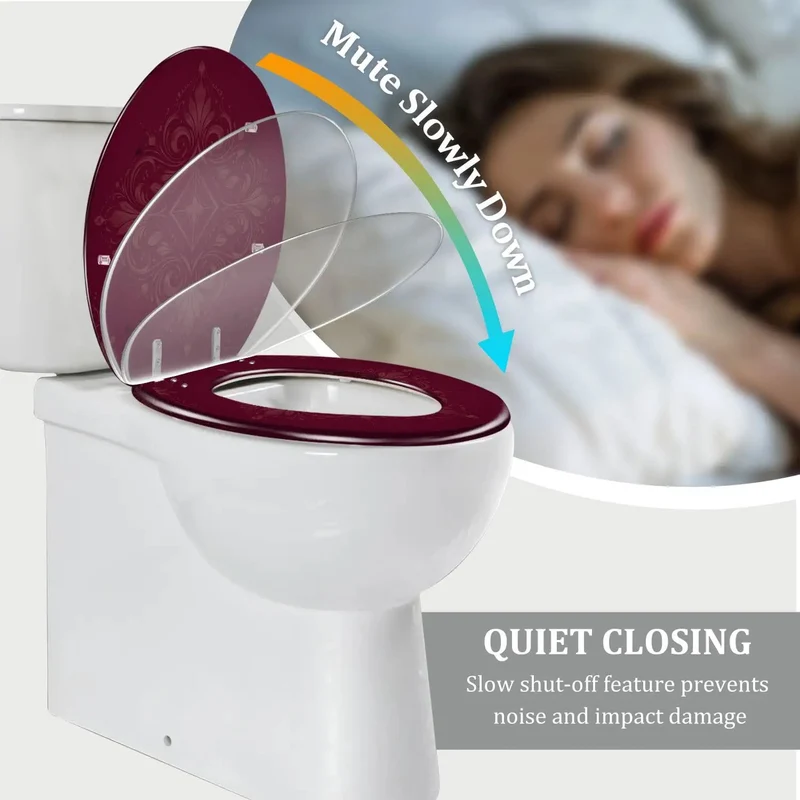 Premium Elongated Resin Toilet Seat Featuring Adjustable Hinges And Hardware For Skirted Or Standard Models Easy Peasy Install Setup That Fits Like A Glove In Any Home Bathroom