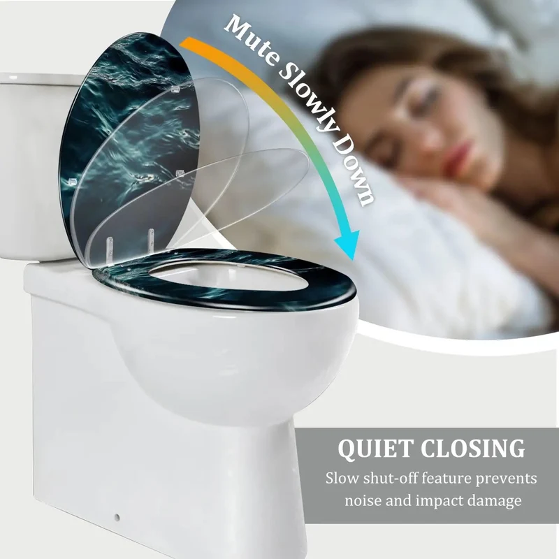 No Drama Elongated Toilet Seat Crafted From Durable Resin For Modern Bathrooms Features Adjustable Hinges That Snap On Flawlessly To Fit All American Standard Designs Zero Hassle Upgraded