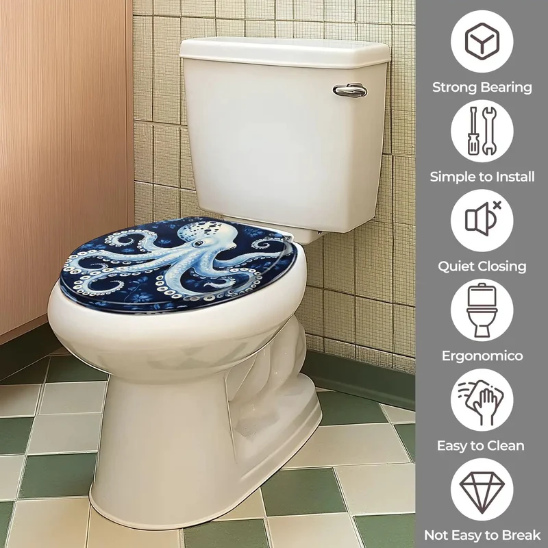 Level Up Your Restroom With This Versatile Universal Round Toilet Seat Featuring Tight Grip Mounting Hardware Quick Release Lid And Legit Everyday Comfort