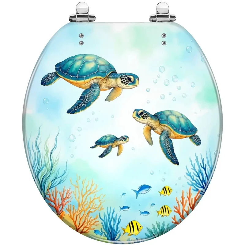 Top Shelf Adjustable Round Toilet Seat Crafted From Durable Resin Fits Like A Glove On Most Standard Toilets With Universal Bolt Spacing And Quick Install Hardware For Zero Fuss Bathroom Refreshes
