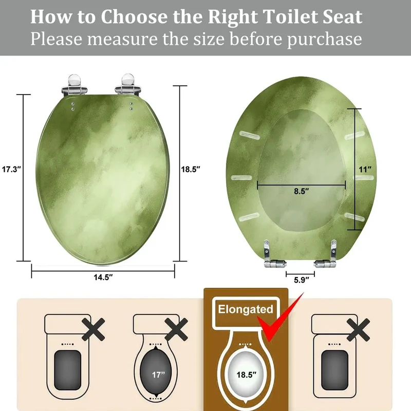 Top Notch Elongated Toilet Seat With Soft Close Mechanism Universal American Standard Fit Heavy Duty Construction Quick Release Hardware No Sweat Setup Smooth Shutting Feel Premier Bathroom Comfort