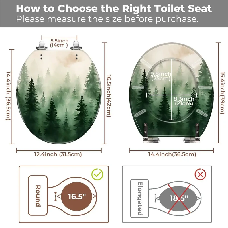Premium Round Resin Toilet Seat Featuring Adjustable Bottom Hinges For Quick Swaps Heavy Duty Construction That Handles Rough Use While Looking Sharp In Your Space Seamless Installation And Scratch Resistant Coating Guarantee Peak Performance