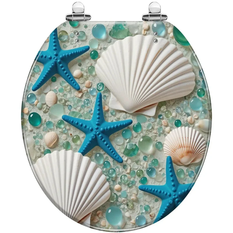 Heavy Duty Adjustable Round Resin Toilet Seat For Bathroom Remodels Featuring No Sweat Mounting And A Straight Shot Universal Fit That Works Like A Charm On Most Standard Models Keeps Your Routine Looking Fresh And Flawless