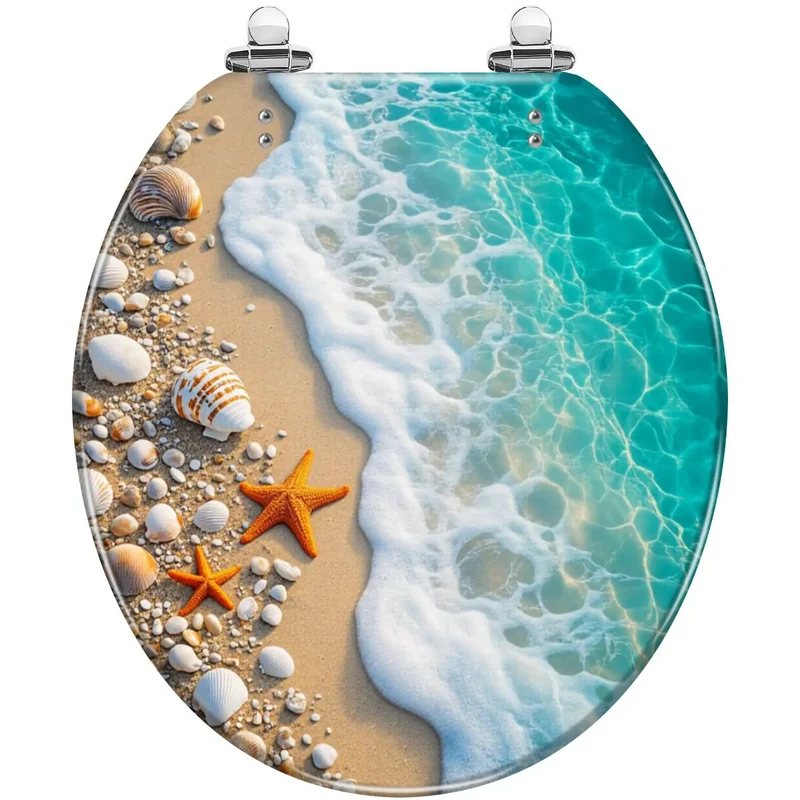 Premium Resin Round Toilet Seat For Bathrooms Built Like A Tank With Smooth Daily Use And No Hassle Install Adapts To Common Hole Sizes Includes Quality Mounting Hardware Today