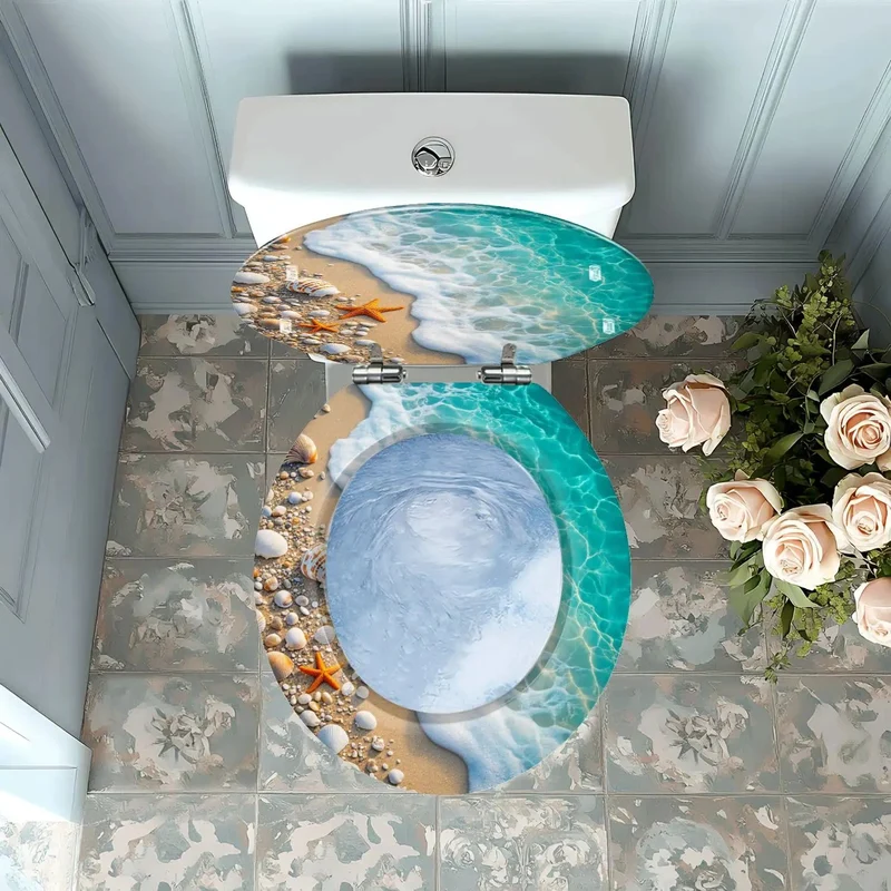 Premium Resin Round Toilet Seat For Bathrooms Built Like A Tank With Smooth Daily Use And No Hassle Install Adapts To Common Hole Sizes Includes Quality Mounting Hardware Today