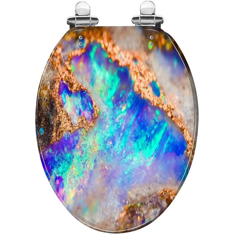Heavy Duty Round Resin Toilet Seat Featuring Silent Soft Close Lids And Zero Fuss Adjustable Mounts For No Sweat Bathroom Makeovers On Standard American Fixtures That Hit Different Always