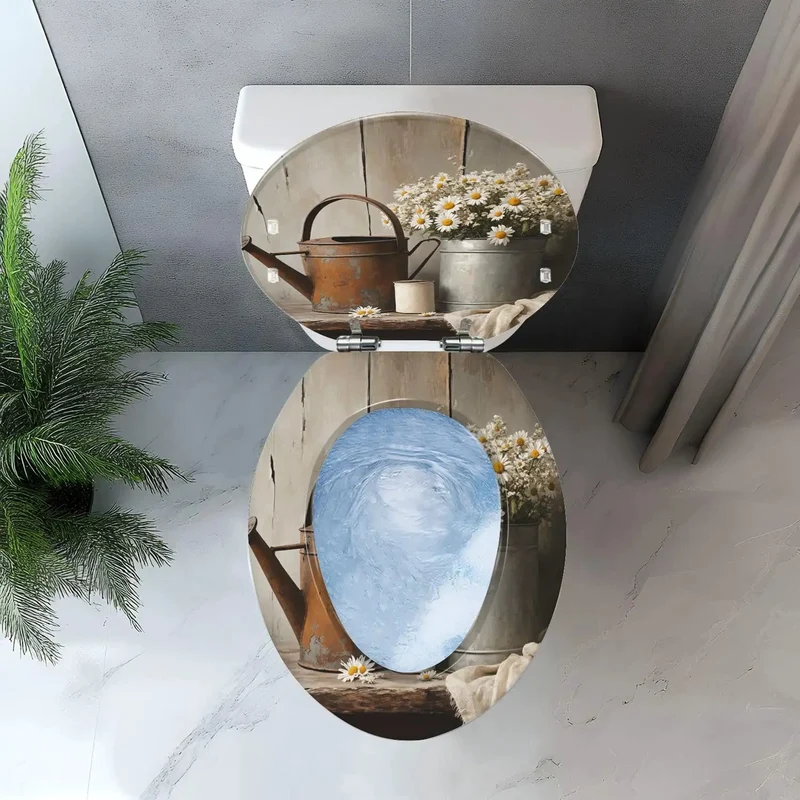 Premium Farmhouse Elongated Toilet Seat Comes Fully Loaded With Heavy Duty Mounting Kit For No Sweat Installations And Smooth Daily Routine Usage Year Round