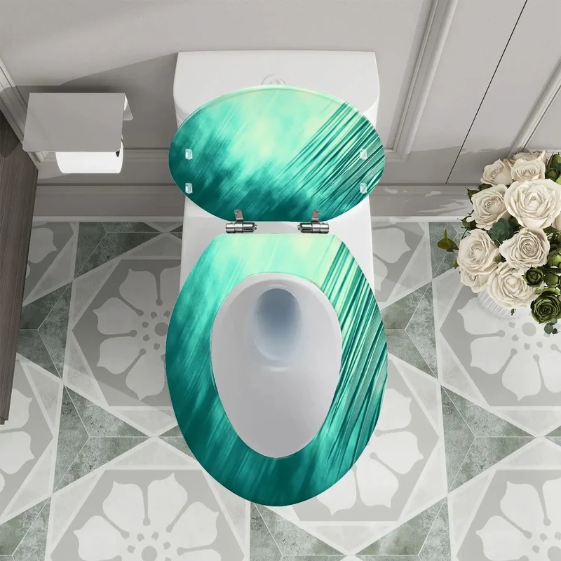 Premium Elongated Toilet Seat Resin for Bathroom Hassle Free Install Adjustable Hinges Work with Most Toilets Include Fit Kit for Skirted and Non Skirted Models Durable Smooth Finish Pro Performance Heavy Duty Build Lifetime Satisfaction