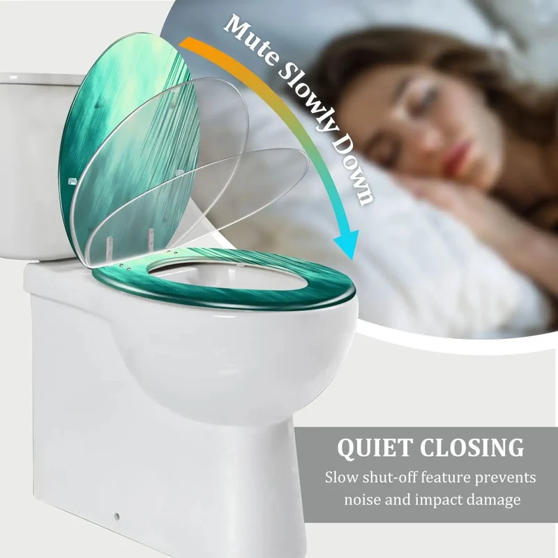 Premium Elongated Toilet Seat Resin for Bathroom Hassle Free Install Adjustable Hinges Work with Most Toilets Include Fit Kit for Skirted and Non Skirted Models Durable Smooth Finish Pro Performance Heavy Duty Build Lifetime Satisfaction