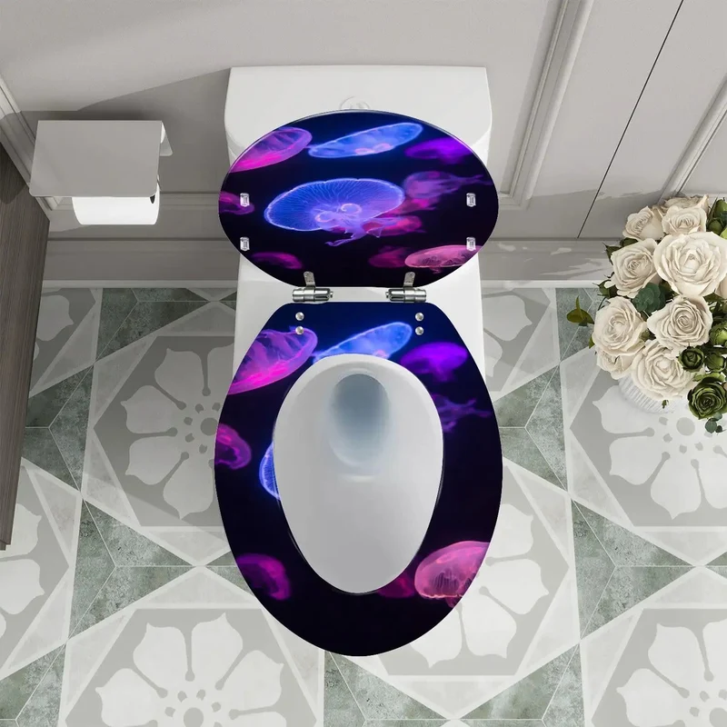 Top Tier Elongated Toilet Seat Crafted From Heavy Duty Resin Featuring Slick Soft Close Technology To Deliver A Freaking Quiet Slam Free Experience For Your American Standard Bathroom Setup With Skirted Hinge Coverage Included