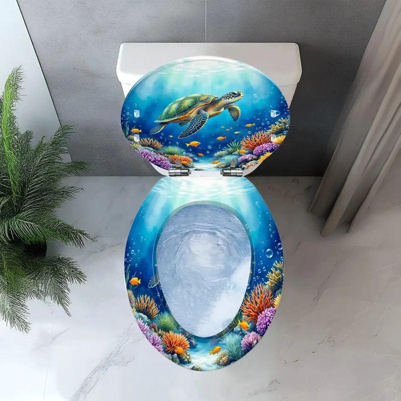 Top Tier Elongated Resin Toilet Seat for Bathroom with Broad Compatibility Ranging from 40 to 47 Centimeters in Length and Perfect Width Match Heavy Duty Build Guarantees Top Shelf Durability Including Two Full Sets of Installation Hardware Making