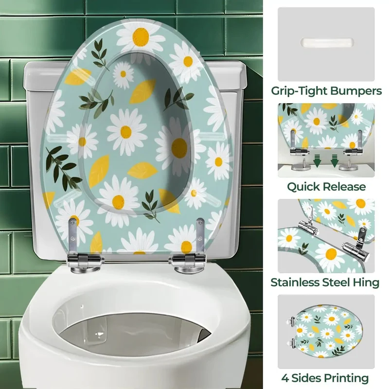 Heavy Duty Elongated Toilet Seat With Silent Soft Close Lid That Closes Sweet And Fits Like A Glove On Most Standard Models Providing Zero Loud Clanking And Serious Comfort With Absolutely No Fuss Whatsoever