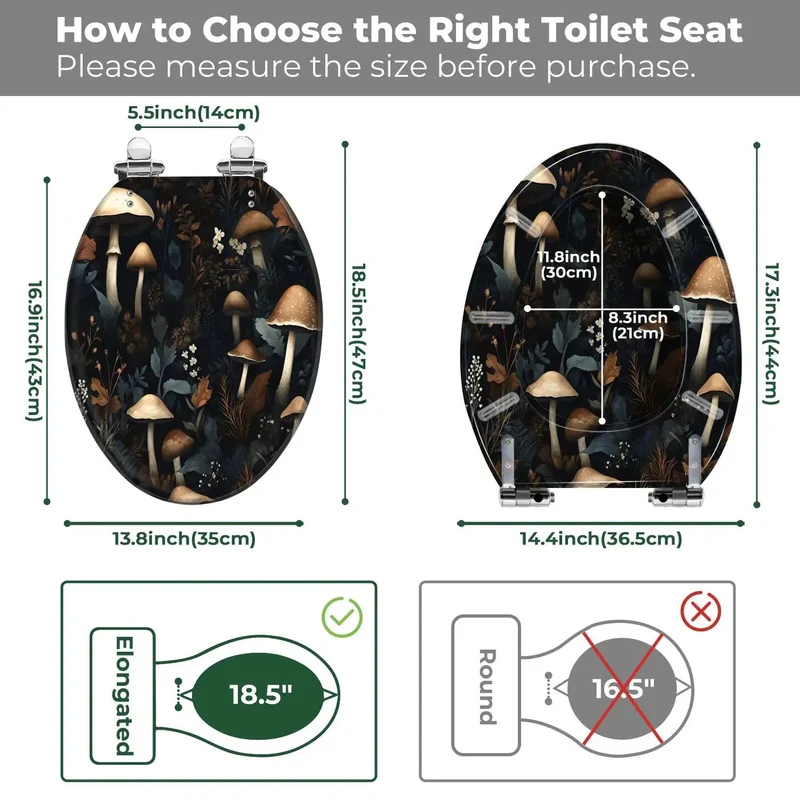 Top Shelf Universal Elongated Toilet Seat Crafted From Dang Tough Resin Compatible With Standard Bathroom Fixtures Includes Dual Installation Fittings And Slow Close Lid For Super Easy Setup