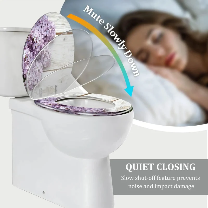 No Fuss Elongated Toilet Seat Built With Heavy Duty Resin And Adjustable Top Mount Hinges For Every American Standard Bathroom Skirtless Compatible Quick Change Design Rock Solid Comfort