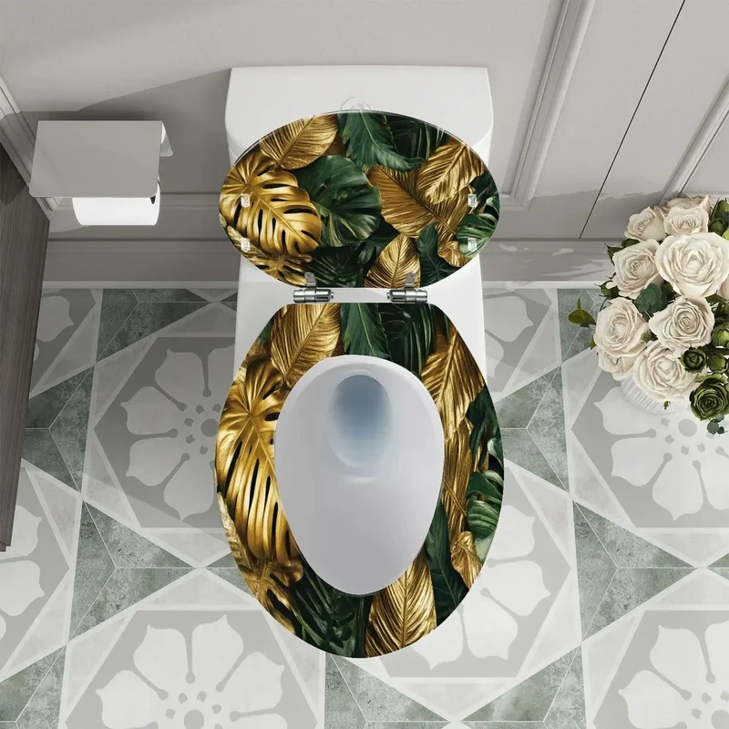 Top Shelf Elongated Resin Toilet Seat For Modern Bathrooms Featuring No Sweat Adjustment Hinges And Dual Hardware Kit Compatible With Most American Standard Models For A Slick Home Makeover
