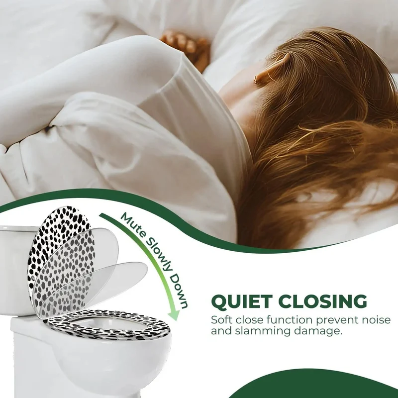 Elongated Resin Toilet Seat For Bathroom With Heavy-Duty Build Quick Install Kit And Rock Solid Construction Featuring No Slip Fittings Super Smooth Finish That Upgrades Any Space While Being Universal Compatibility With Most Standard Elongated Models