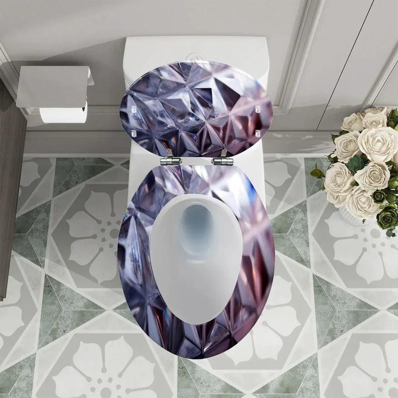 Heavy Duty Elongated Quiet Close Toilet Seat For Master Bathrooms Featuring Smooth Glide Lids And Hassle Free Mounting Kits Designed For Rapid Home Upgrades And Chill Daily Routines