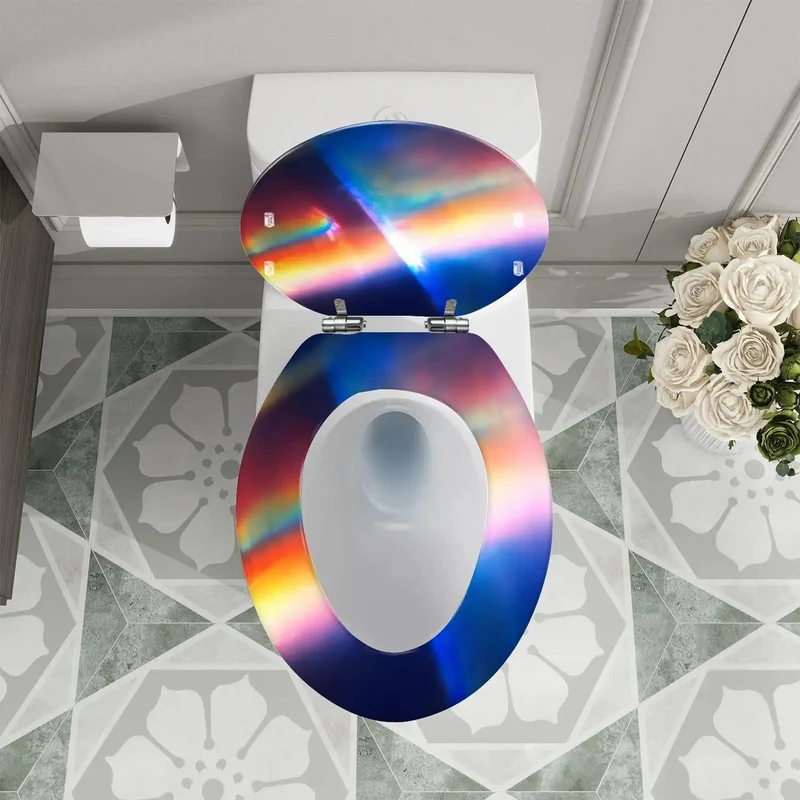 Tough Elongated Toilet Seat With Soft Close Lid And Adjustable Hinges For A No Sweat Bathroom Upgrade That Fits Most American Standard Bowls While Keeping Things Chill And Completely Silent During Use