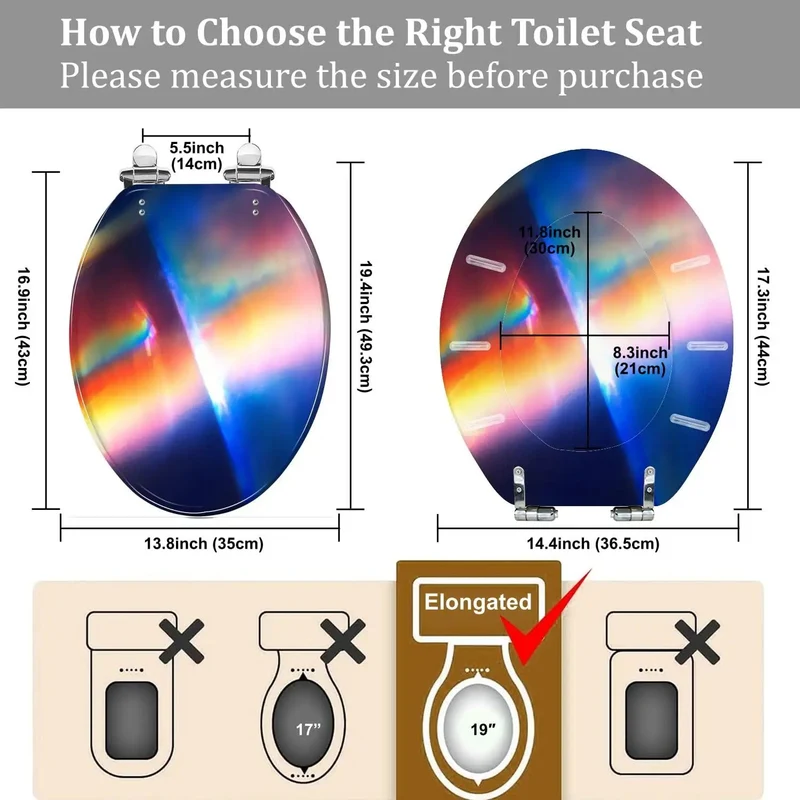 Tough Elongated Toilet Seat With Soft Close Lid And Adjustable Hinges For A No Sweat Bathroom Upgrade That Fits Most American Standard Bowls While Keeping Things Chill And Completely Silent During Use
